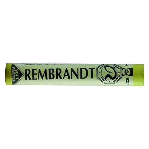 Rembrandt Soft Round Pastels permanent yellow green 633.7 each