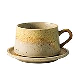 Vintage Handmade Stoneware Coffee Cup,Porcelain