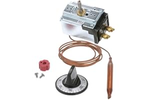 ALLPOINTS FOODSERVICE PARTS & SUPPLIES Generic 461001 Thermostat Tb125 W/Dial A248 Bulb 3/8" X 4-1/2" Temp 60-250 Cap 48"