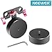 Neewer Aluminum Alloy 4.6 pounds / 2.1 kilograms Removable Counter Weight for Balancing Shoulder Mount Rig Stabilizer Fits 15mm Rods RED