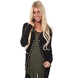 Clearance Sale! Women Cardigan,Canserin Women's Long Sleeve Thin Cardigan Outwear Button Closed Cardigan Sweater
