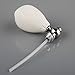 White Short Spray Atomizer Refillable Vintage Crystal Perfume Bottle Gift by VERY100 (100ml)