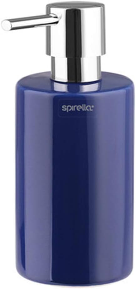 Amazon Co Jp Ygrq 艶をかけられたセラミック家庭用ハンドポンプボトル ハンドソープ食器洗いローションシャンプー 260ml 白 茶色 青 オレンジ 赤 黒 Home Kitchen