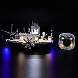 BRIKSMAX Led Lighting Kit for Disney Steamboat
