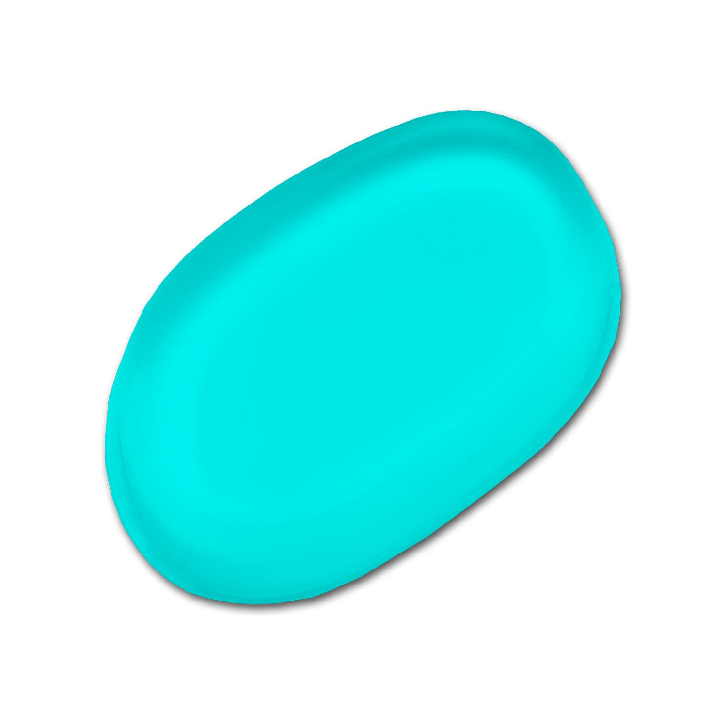 Professional Silicone Gel Makeup Sponge – Washable, Does Not Absorb Product, Saving Foundation and Make-Up Liquids – Easy to Clean, Hygienic and Durable (Green)