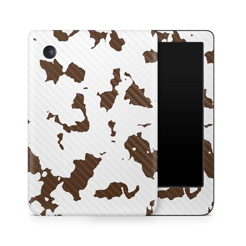 Carbon Fiber E-Reader Skin Compatible with Kobo Clara Colour (2024) - Brown Cow…