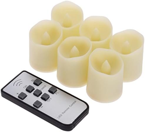 MEAILE Battery Operated 200 Hours Flameless Candles LED Candle,Votive LED Tea Light with Timer/Unscented Tealight/Fake Candles Holiday Wedding Decorations,Candle Lights in Warm White (12)