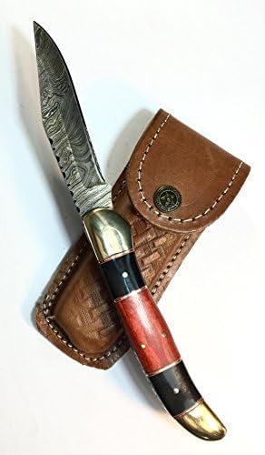 BOXING DAY SPECIAL HUNTING KNIFE SALE, Damascus FD-1 Custom Handmade Pocket Folder Knife