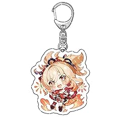 Rainteam Acrylic Animation Keychain, Genshin Impact
