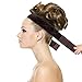 MelodySusie Wig Grip, No Slippage, Protect Edges and Head, Adjustable, Fits Head from 20 inches to 25 inches, Elastic Velvet Headband Hook for Wig Scarf Hat, Brown