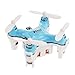 Dayan Anser Super Mini UFO Drone,LED RC Rechargeable Quadcopter,CX-STARS 4CH 6 Axis Gyro Helicopters With 3D Flips Headless Mode RTF---Drones For All Age (Blue)