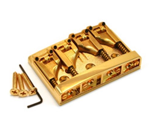Allparts BB-0318-002 Gold Schaller Bass Bridge