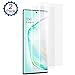 Luminira [2 Pack] Screen Protector Compatible Samsung Galaxy Note 10 Screen Protector - Premium Surface Hardness Crystal Clear [Full Screen Coverage] Tempered Glass Screen Protector Guard Cover