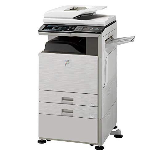 Refurbished Sharp MX-2600 Tabloid-size Color Multifunction Printer – Copy, Print, Scan, Document Filing, 2 Paper Trays, Cabinet, Auto Duplex, RSPF, 80 GB HDD, 26 ppm (Certified Refurbished) - Thumbnail 2