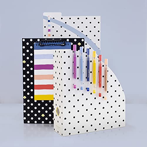 Kate Spade New York Vertical File Folder Set of 6, Letter Size/A4