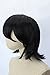 Black Short Flapper Bob Anime Cosplay Keith Adult Inspired Wig Inspired by Voltron