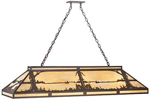 Meyda Tiffany 109153 Quiet Pond Oblong Pendant Light Fixture 61