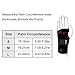 EXski Wrist Brace for Carpal Tunnel, Night Sleep Wrist Support Brace with Removable Metal Splints Left Hand Large