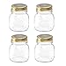 Bormioli Rocco Quattro Stagioni 4-Piece Canning Jar Set, Gift Boxed
