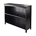 Winsome Terrace Storage Shelf 3-Tier Wide in Espresso, 37-Inch