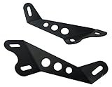 TOPNEW Jeep Work Light Bar Windshield Hood Mounts Bracket Kit for 20