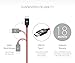 Braided USB Type C Cable, BlitzWolf 6.6 ft Reversible USB 2.0 to USB-C Data and Charger Cord for Nexus 5X 6P, OnePlus 2, Nokia N1, Xiaomi 4C, Zuk Z1, Apple Macbook Red