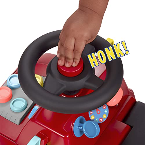 Radio Flyer Tinker Truck With Lights & Sounds, Toddler Ride On Toy, For