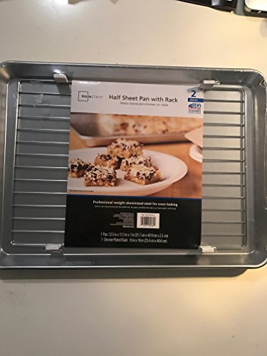 Click Here to See More Images Mainstays Half Sheet Pan With Rack