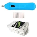 Vecoo Electric Eraser Set,Auto Eraser with 60 Eraser Refills (Blue)