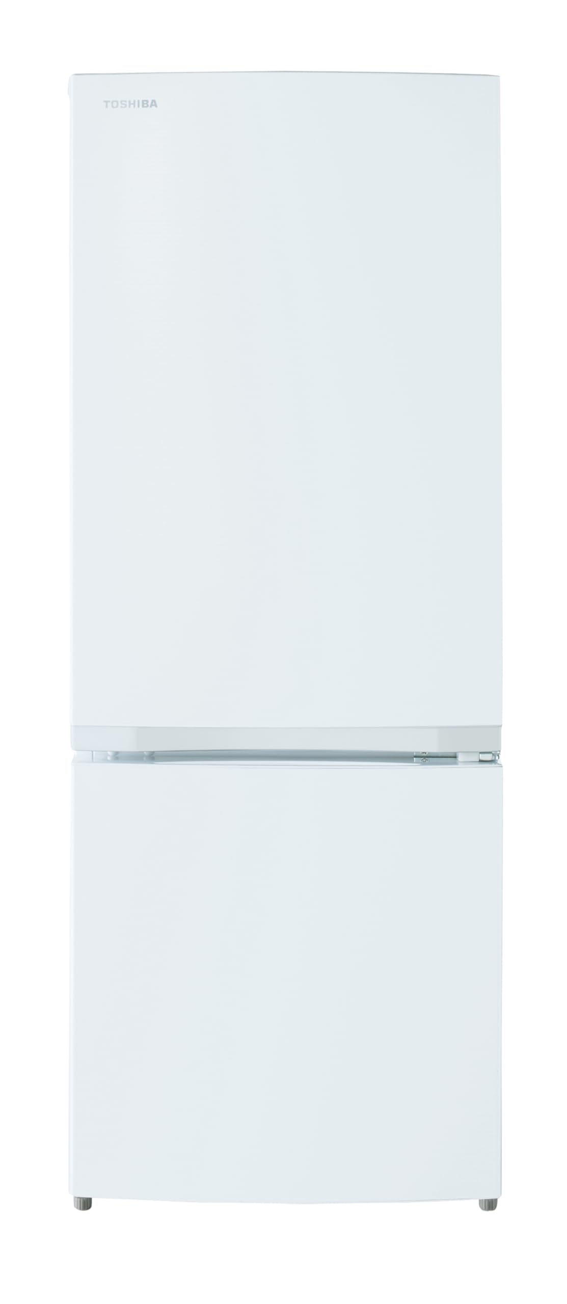 TOSHIBA(東芝) 冷蔵庫 幅47.9㎝ 153L GR-V15BS(W) 2ドア 自動霜取り 右開きタイプ ひとり暮らし 省スペース 耐熱天板 2023年モデル セミマットホワイト商品画像