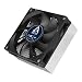 ARCTIC Alpine M1 - Whisper Quiet CPU Cooler for AMD Socket AM1 I 80 MM low speed fan I Easy installation and long service life - Black/Grey
