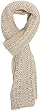 Simplicity Men / Women Cable Stripe Knit Winter Scarf – Solid / Two Tone Color
