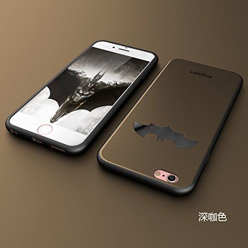RONNEY'S BANSKEY Batman Soft TPU Case For Apple Iphone 6/6S BROWN