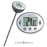 Luxe Grill Digital Meat Thermometer - Cooking And BBQ - Instant Read Digital Thermometer