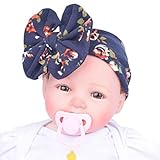 Baby Girls Headband,Canserin Infant Bowknot Turban Headwrap Hairband