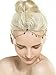Unicra Wedding Head Chain Jewelry Bridal Hair Accessories for Party and Evening Gold Decorative Headbands for Women and Girls