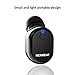 NENRENT S610 Bluetooth Earbud, Smallest Mini V4.1 Wireless Bluetooth Headset Headphone Earphone with Car Charger Mic Hands-Free Calls for iPhone iPad Samsung Galaxy LG HTC and Smartphones (Black)