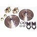 EMPI Link Pin Bolt On Disc Brake Kit, 4 On 130mm Bolt Pattern, Compatible With Bug Type-1, 22-2986