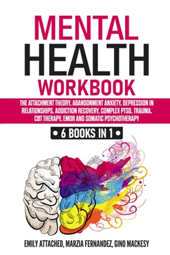 Mental Health Workbook: 6 Books in 1: The