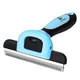 Dog Brush - Professional Dog Grooming Brush - Effectively Pet Deshedding Brush - Reduces Shedding Up to 95% Best Dog Hair Brush for Small Large Dogs Cats Pets Long Short Hair