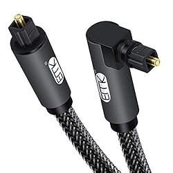 EMK 90 Degree Toslink Optical Cable 360 Degree