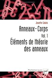 Éléments de théorie des anneaux