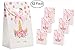 Ocosy 12Pcs Glitter Unicorn Party Favor Treat Bags, Goddie and Candy Bags, Unicorn Paper Gift Bags, Unicorn Party Supplies (12Pk)