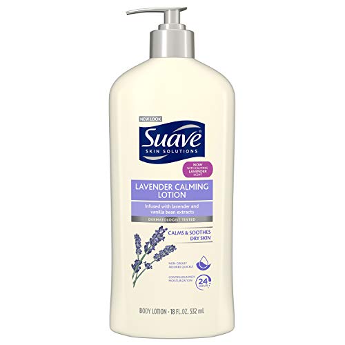 Suave Essentials Body Lotion, Essential Lavender Vanilla, 18 oz