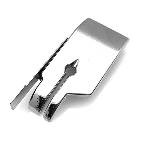 FQTANJU 1/4'' Quilting Patchwork Sewing Machine Presser Foot with Edge Guide - Fits All Low Shank Snap-On Singer, Brother, Babylock, EuroPro, Janome,