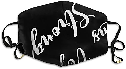 FEDSQ Unisex Mask Vergas Strong Las Vegas Pride Washable Activated Carbon Cotton Breath Healthy Safety Respirator Warm Ski Cycling Half Face Mouth Masks