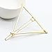 Adecco LLC 7pcs Minimalist Dainty Gold Silver Hollow Geometric Metal Hairpin Hair Clip Clamps,Circle, Triangle and Moon etc