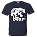fresh tees Papa Bear T-Shirt | Father's Day Shirt | Funny Gifts for Husband Dad Grandpa (X-Large, Navy Blue)