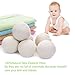 GUOXUAN Wool Dryer Balls 6-Pack, XL Size Premium Reusable Best Natural Fabric Softener,Gift Se