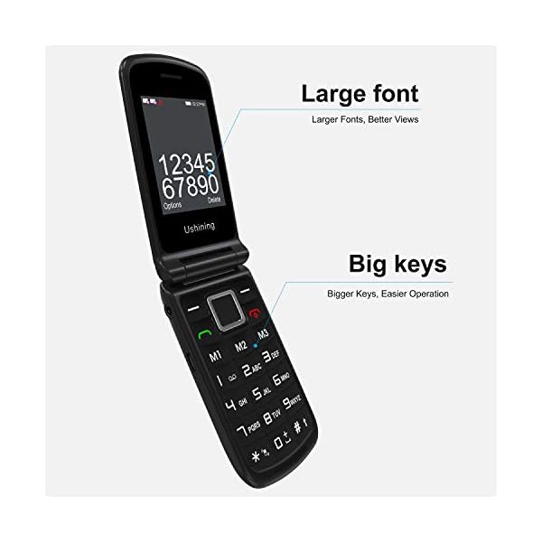 GSM-Big-Button-Mobile-Phones-for-ElderlySim-Free-Flip-Mobile-Phone-UnlockedExtra-Loud-Speaker-with-SOS-Pay-As-You-Go-Mobile-Phone-Black GSM Big Button Mobile Phones for Elderly,Sim Free Flip Mobile Phone Unlocked,Extra Loud-Speaker with SOS Pay As You Go…